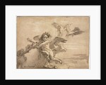 Cupid Blindfolded and Two Doves, 1757 or after by Giovanni Domenico Tiepolo