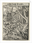 Dance of Death: Adam Tilling the Ground by Hans Holbein