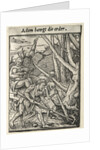 Dance of Death: Adam Tilling the Ground by Hans Holbein