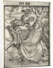 Dance of Death: The Abbot by Hans Holbein