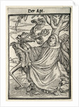 Dance of Death: The Abbot by Hans Holbein