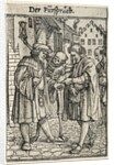Dance of Death: The Advocate by Hans Holbein