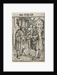 Dance of Death: The Advocate by Hans Holbein