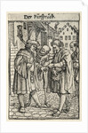 Dance of Death: The Advocate by Hans Holbein