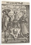 Dance of Death: The Coat of Arms of Death by Hans Holbein