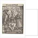 Dance of Death: The Coat of Arms of Death by Hans Holbein