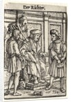 Dance of Death: The Judge by Hans Holbein