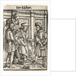 Dance of Death: The Judge by Hans Holbein