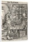 Dance of Death: The Miser, c. 1526 by Hans Holbein