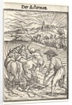 Dance of Death: The Ploughman by Hans Holbein