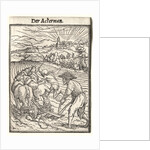 Dance of Death: The Ploughman by Hans Holbein