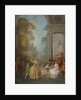 Dancers in a Pavilion, 1720s by Jean-Baptiste Pater