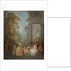 Dancers in a Pavilion, 1720s by Jean-Baptiste Pater