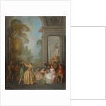 Dancers in a Pavilion, 1720s by Jean-Baptiste Pater
