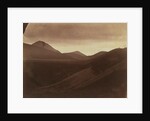 Dark Landscape with Hills, c. 1857 by Frank Chauvassaignes
