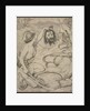 David and Goliath, Cartoon for Stained Glass Window at Jesus College, Cambridge, 1872 by Ford Madox Brown
