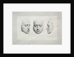 Death Mask of Sir Thomas Lawrence by Richard James Lane