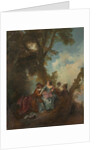 Declaration of Love, c. 1720 by Nicolas Lancret