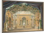 Decoration Executed for the Birthday of His Majesty the King of Westphalia, 1811 by Pierre-Luc-Charles Cicéri