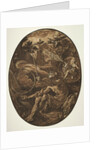 Demogorgon in the Cave of Eternity, c. 1588 by Hendrick Goltzius