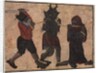 Demon in chains, c. 1453 by Muhammad Siya Qalam (style of)