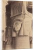 Dendera, Interior of the Temple, Hathor Capitals, c. 1870s - 1880 by Antonio Beato