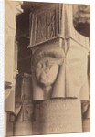 Dendera, Interior of the Temple, Hathor Capitals, c. 1870s - 1880 by Antonio Beato