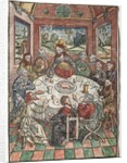 Der Schatzbehalter: The Last Supper, 1491 by Michael Wolgemut