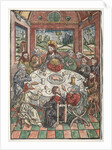 Der Schatzbehalter: The Last Supper, 1491 by Michael Wolgemut