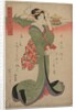 Descending Geese at Katata…, 1810s by Eizan Kikugawa