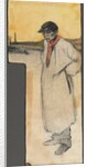 Design for a Book Illustration, Standing Male Figure, after 1901 by George Dupuis