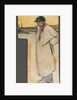 Design for a Book Illustration, Standing Male Figure, after 1901 by George Dupuis