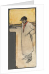 Design for a Book Illustration, Standing Male Figure, after 1901 by George Dupuis