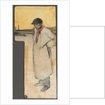 Design for a Book Illustration, Standing Male Figure, after 1901 by George Dupuis