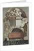 Design for a Fresco of an Artist's Tomb in the Certosa of Bologna, c. 1810-1820 by Pietro Fancelli
