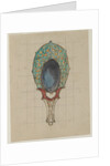 Design for a Hand Mirror, c. 1900-1902 by Félix Bracquemond