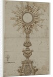 Design for a Monstrance, 1600s by Anonymous
