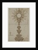 Design for a Monstrance, 1600s by Anonymous