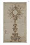 Design for a Monstrance, 1600s by Anonymous