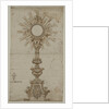 Design for a Monstrance, 1600s by Anonymous