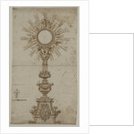 Design for a Monstrance, 1600s by Anonymous