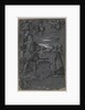 Design for Glass Painting: Man and Woman in Architectural Setting, second half 1500s by Tobias Stimmer (attributed to)