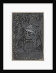 Design for Glass Painting: Man and Woman in Architectural Setting, second half 1500s by Tobias Stimmer (attributed to)