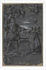 Design for Glass Painting: Man and Woman in Architectural Setting, second half 1500s by Tobias Stimmer (attributed to)