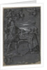 Design for Glass Painting: Man and Woman in Architectural Setting, second half 1500s by Tobias Stimmer (attributed to)