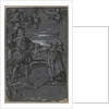 Design for Glass Painting: Man and Woman in Architectural Setting, second half 1500s by Tobias Stimmer (attributed to)