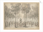Design for the Divertissement from 'La Pastorale' (First Entrée of the opera-ballet 'Les Muses'…, by Jean I Bérain