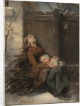 Destitute Dead Mother holding her sleeping Child in Winter, c. 1850 by Octave Tassaert