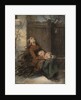 Destitute Dead Mother holding her sleeping Child in Winter, c. 1850 by Octave Tassaert
