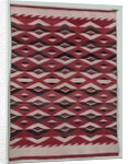 Diamond Network Style Rug, c. 1890-1900 by Unknown